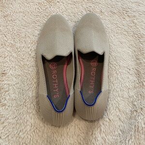 Rothy's Gray and Blue Women's Shoes